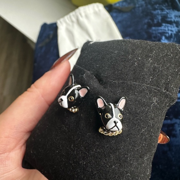 Kate Spade Antoine Dog Stud Earrings - Picture 6 of 6